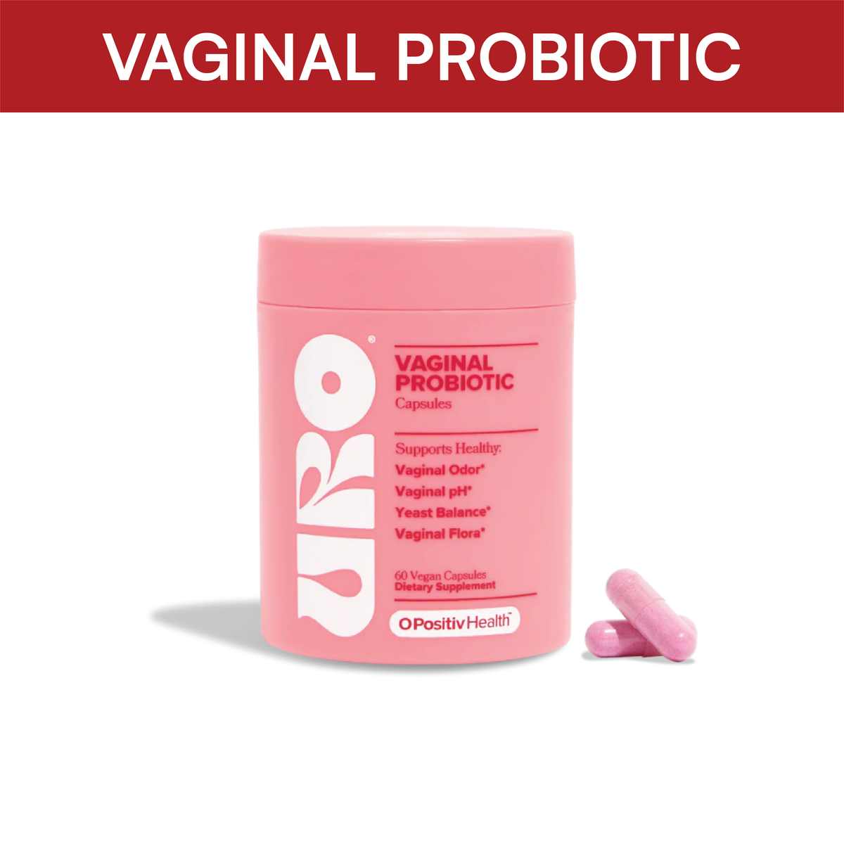 Opositiv™ IntimaFresh – Daily Vaginal Balance Capsules