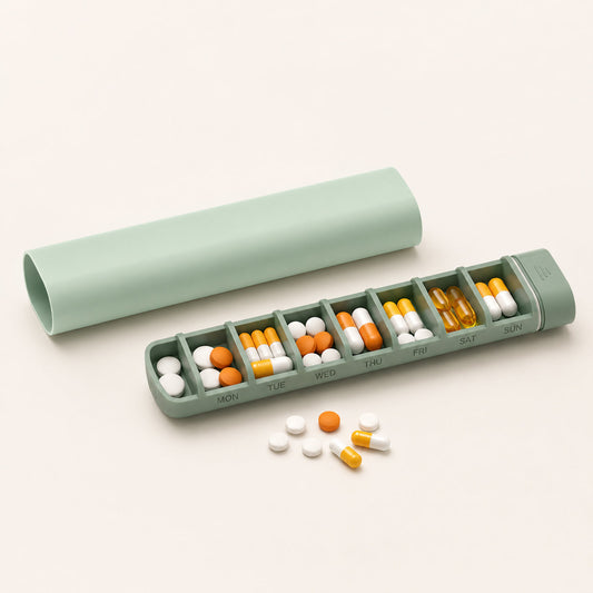 AstaGlow® Pill Organizer